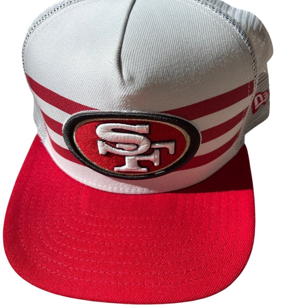SF 49ers football ball cap NEW ERA 9FIFTY NWOT